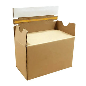 Adhesive Tape Closures Mailer Box E-commerce Zipper Post Box Postal Packing Zipper Carton Box with Automatic Bottom