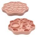 Pet Bowl Manufacturer Multifunction Two-Sided Feeding Silicone Cat Dog Slow Feeder Bowl