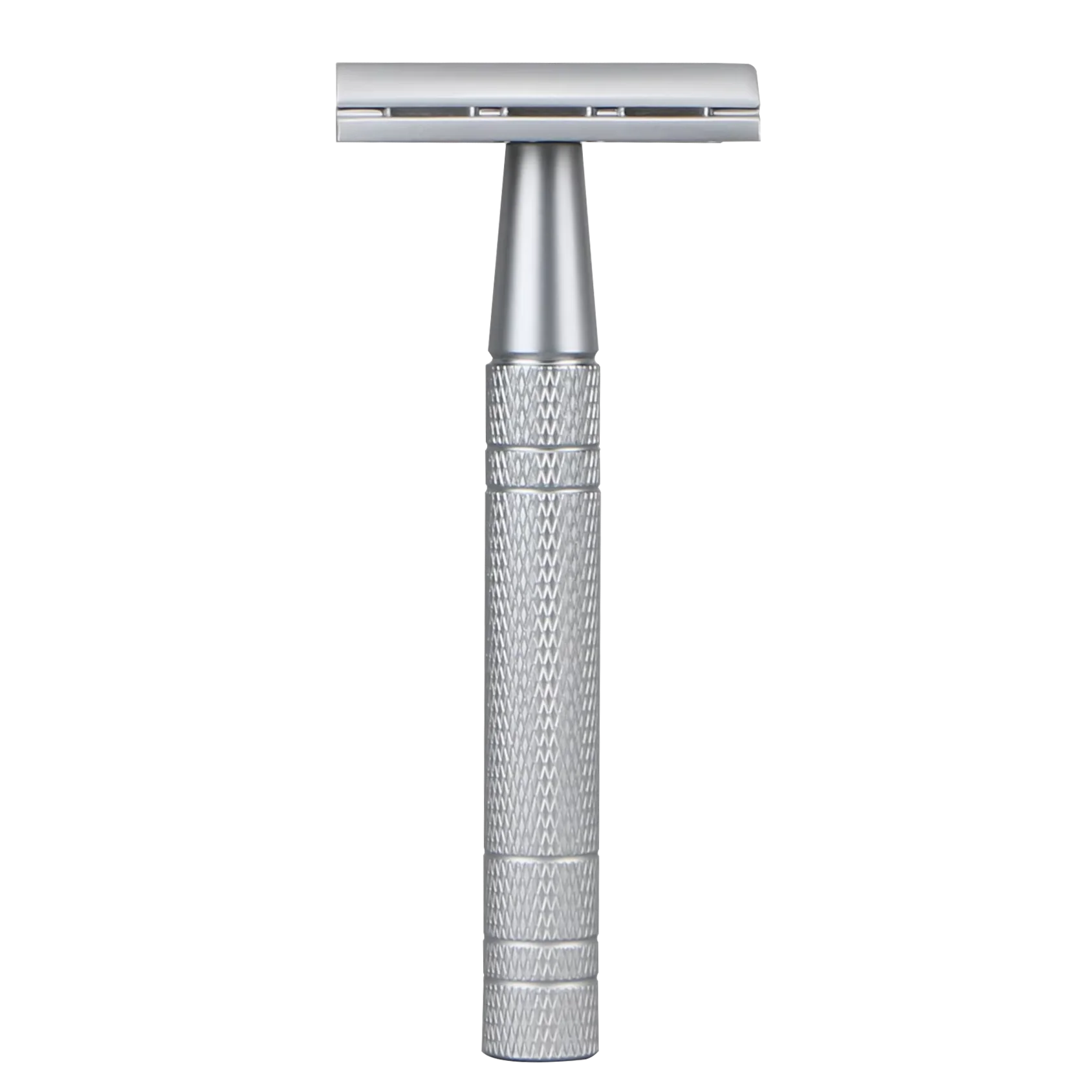 Affordable Double Edge Safety Razor with Aluminium Handle and Zinc Alloy Head Eco-friendly Razor for Smooth Shave