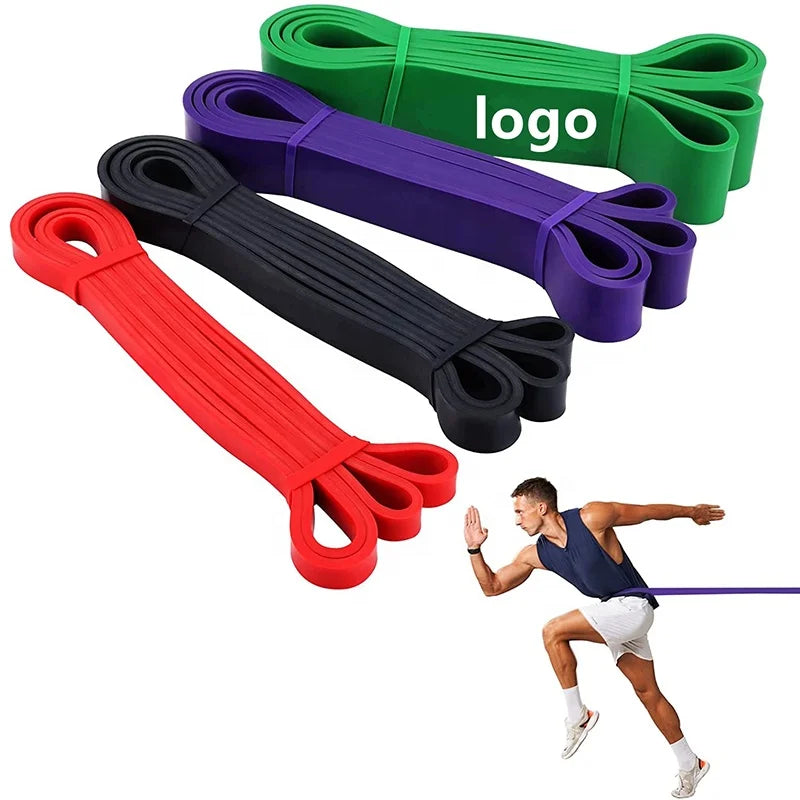 Medium 25-65LBS Resistance Band Rubber Pull up Assist Bands Mobility & Body Stretching Power Lifting Resistance Training