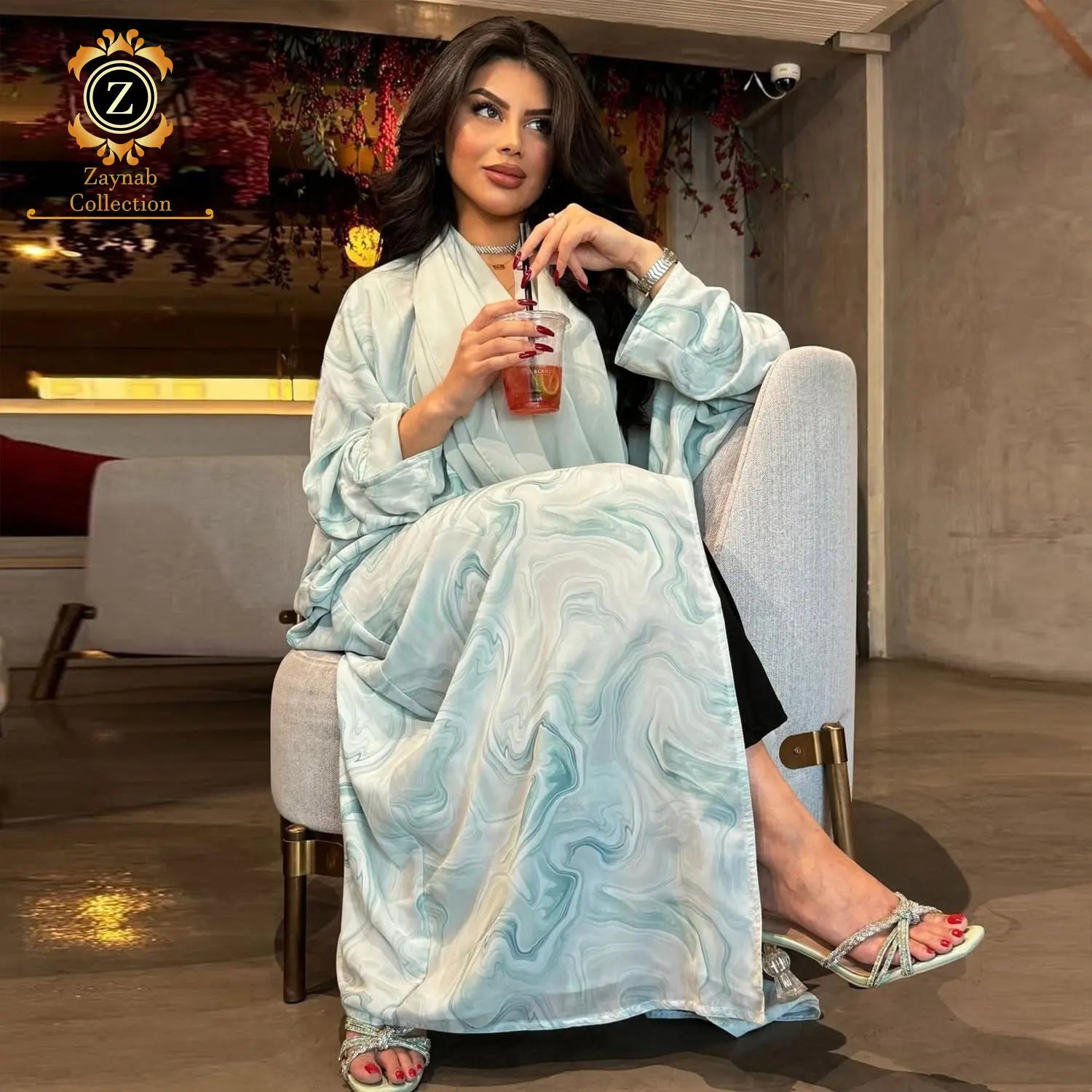 Zaynab Abaya Women Muslim Dress Wholesale Dubai Abayas Saudi Arabia Designs Women Muslim Dress Turkey Jalabiya New Jalabiya