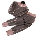 Boutique Wholesale 2026 Autumn New Fashion Standing Neck Zipper Knitted Top Pants Women's Set