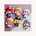 Resin Lovely Mixed Girl Princess Flatback Cabochon Scrapbooking DIY Embellishments Accessories Decoration