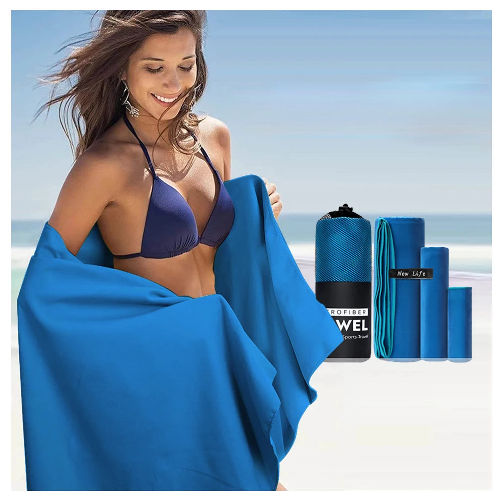 Wholesale Towels 40x80cm Microfiber Suede Fabric  200gsm Mini Quick Dry Gym Travel Yoga Sport Towel