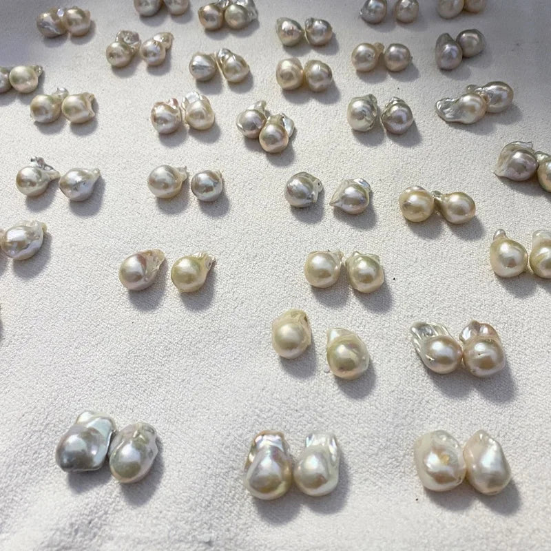 2024 Wholesale Price Grade 2A Baroque Pearl Beads Natural Freshwater Pearls Large Size 15-16mm Loose Pearl for Jewelry