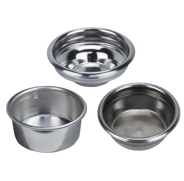 Stainless Steel 51/58mm Filter Basket for Coffee Bottomless Portafilter