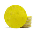 9 Inch 225mm Yellow Medium Hardness Hook and Loop Sandpaper Disc for Wall Polishing High Efficiency OBM OEM Available