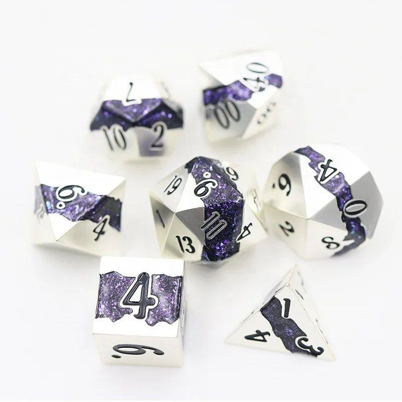 16mm Custom Dice Set Custom Polyhedral Rpg Dice Set