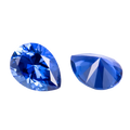 Natural Teardrop Sapphire Yellow Blue Sapphire Stone Dop Pear Cut Lab Grown Drop Shape Stones