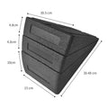 LS3014 Adjustable Leg Calf Stretchers Wedge Slant Board High Hardness Epp Foam Calf With Non-Skid Pads Squat Wedge