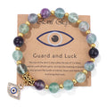 2025 Trendy Jewelry Bracelet Natural Stone Beaded Chain Bracelets Pendant Bracelet for Women