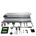 Factory Direct Modern Stainless Steel Cold Storage Door Sliding Door Hardware Frameless Interior Noiseless Warehouse