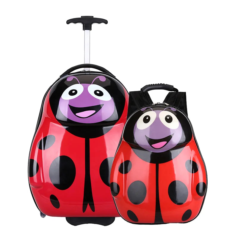 16-inch Children's Trolley case Cartoon Cute Animal Student Luggage Silent Universal Wheel Password Travel case Wholesale