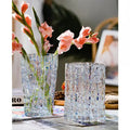 New Design Flower Vase Large Size Tail Shape Thickened Crystal Glass for Home Decor Wedding Gifts Vase