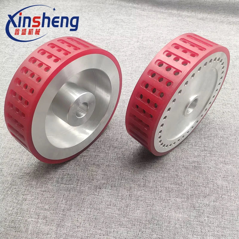 High Quality PU-Suction Wheel SHOEI Folding Machine Suction Wheel 150*40*20