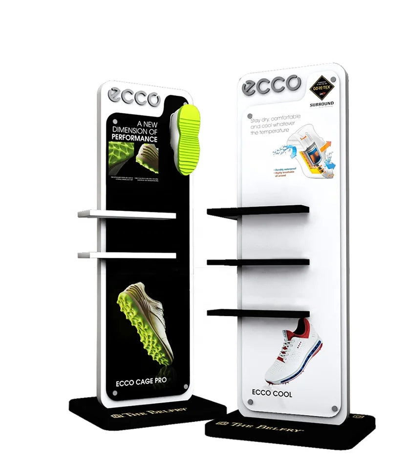Shoes Store Furniture Custom Metal Display Racks Sport Shoes Display Stand Retail Shoe Rack Display