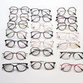 Clearance Stock Trendy New Mix Light Assort Cheap Random Teenager Good Quality TR Metal Optical Frame Women Eyewear Glasses