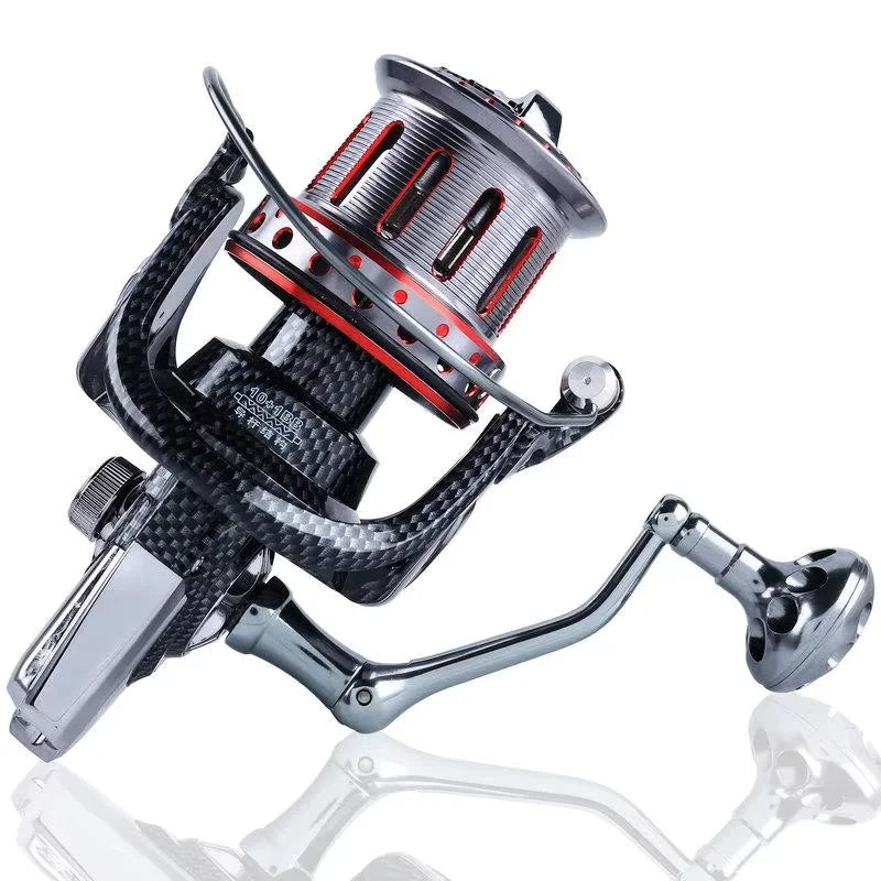 High Speed 4.7:1 31KG Max Drag Spinning Fishing Reel Super Light 12+1BB Saltwater Trolling Surf Metal Spoon Moulinet Peche