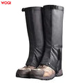 Woqi Outdoor Mountain Snow Leg Gaiters Windproof Waterproof Shoes Leg Gaiter for Hiking Camping Walking