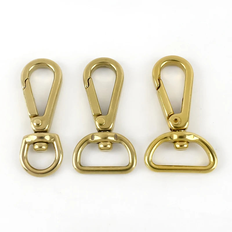 Deepeel AP257 11/18/21mm Handbag Hardware Accessories Bag Strap Clasps Swivel Snap Hook Brass Buckles