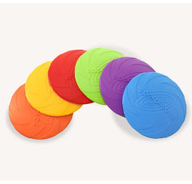 Large TPR Eco-friendly Soft Bite-Resistant Dog for Easy-to-Throw UFO Training Toy Golden Retrievers Pet Supplies Training