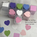 GREENKEM 200Pcs Box Lint Free Nail Polish Remover Pads Bulk UV Gel Nail Remover Pad Cleaner Paper Cleaning Nail Remove Pad
