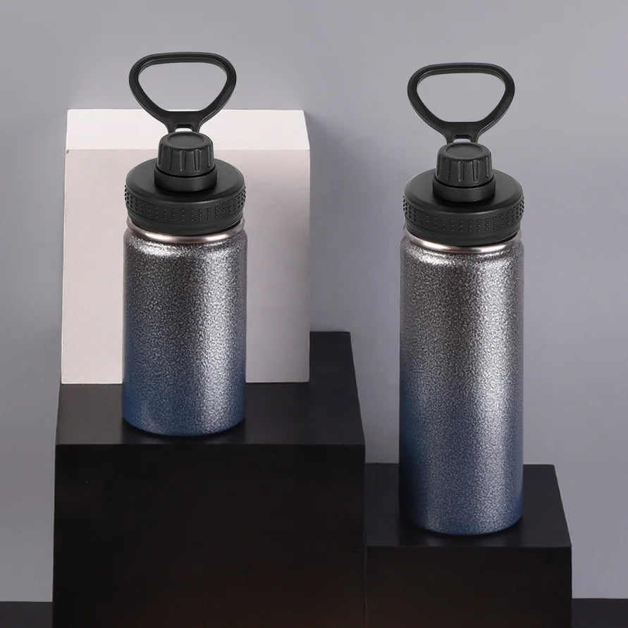 Water Flask Stainless Steel Vacuum Insulated Sports Vacuum Flasks & Thermoses Drinking Water Bottle Keeping Drink Hot Cold
