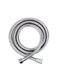 120cm Superior Chrome Finished Flexible Hose Stainless High Pressure SUS304 Double Lock Anti-Twist Shower Hose Faucet in Shower