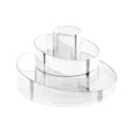 Rotatable Multi-functional Plastic Storage Rack for Office Kitchen-Cosmetics Storage Box Makeup Organizer (Transparent Modern