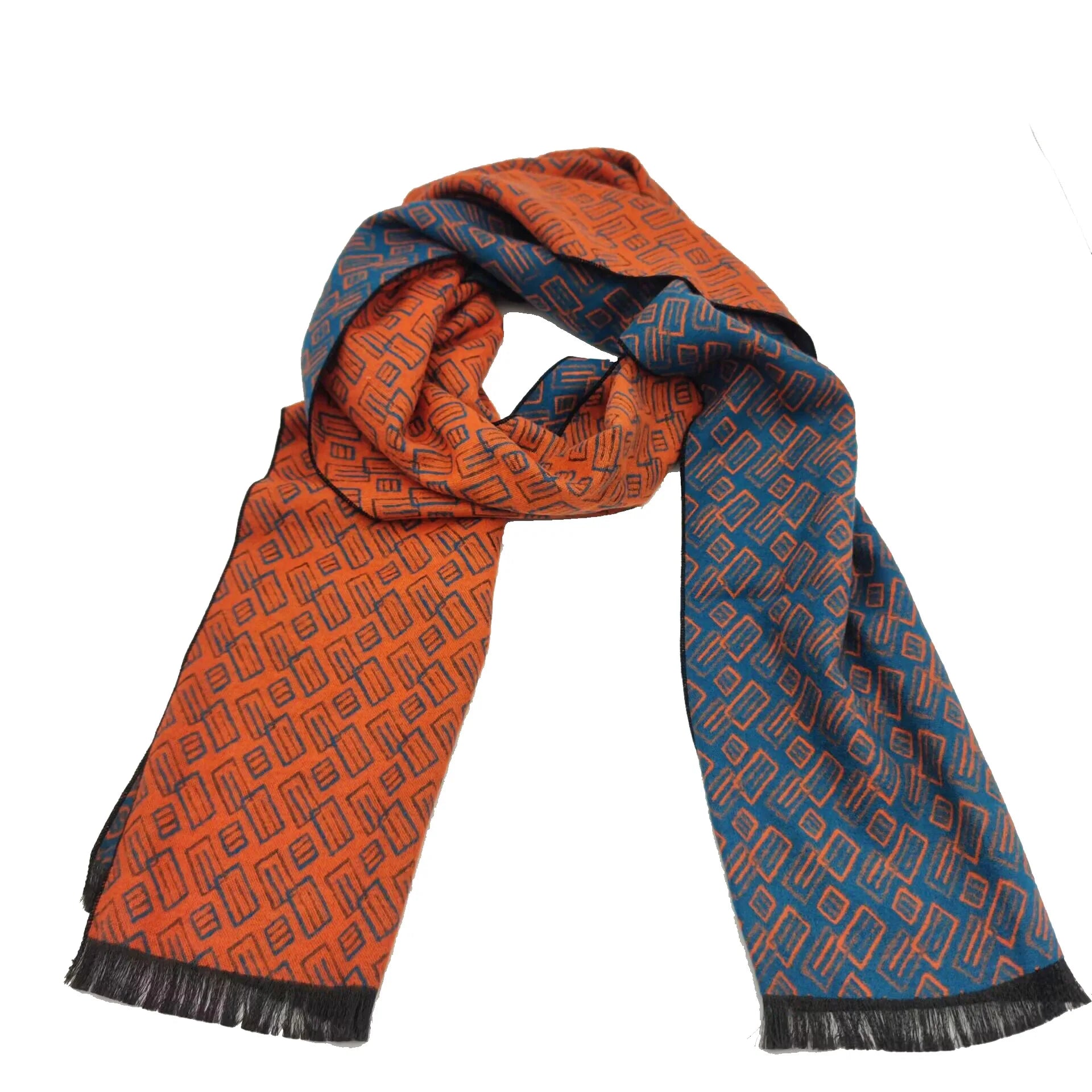 Women's Long Jacquard Acrylic Knitted Cashmere Scarf Winter Spring Shawls Traditional Style Striped/Solid Pattern Digital Print
