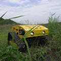 Remote Control 9 HP 550 1000 Mm Gasoline Robot Lawn Mower Grass Cutter Flail Mower Crawler Mowers Petrol Lawnmower