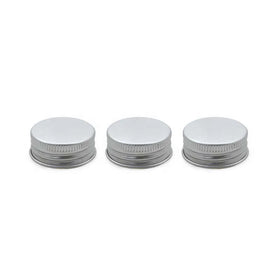 Stock Silver 36mm 36*14mm Bottle Cap Continuous Thread Metal Screw Caps Aluminium Lid