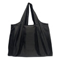 Eco-Friendly 190T 210D Reusable Polyester Foldable Shopping Bag Wholesale Promotion Geometric Plain RPET Foldable Stylish Bag