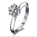 Hot Popular Style Design Platinum Ring Copper Ring Engagement for Wedding Resizeable Adjustable Opening