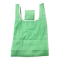New wholesale handbag collapsible reusable foldable tote bags custom printed logo polyester shopping bags