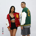 Wholesale Custom Print Embroidered Varsity Jackets Custom Men Baseball Jacket Oversized Jacket for Men