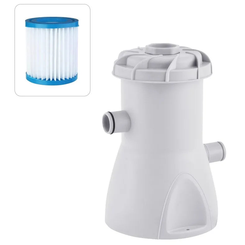 Hee Yoo Above Ground 800gal Pool Water Cleaner Heat Pump Swimming Pool Filter Pump Fits up to 800 Gallons