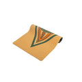 Chakra Mandala Print Texture Corcho Cork Yoga Mat Slimming Balance Training