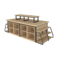 Professional Supermarket Shelving Fashion Accessories Double-Sided Metallic Light Duty Rack - Customizable for Wholesale
