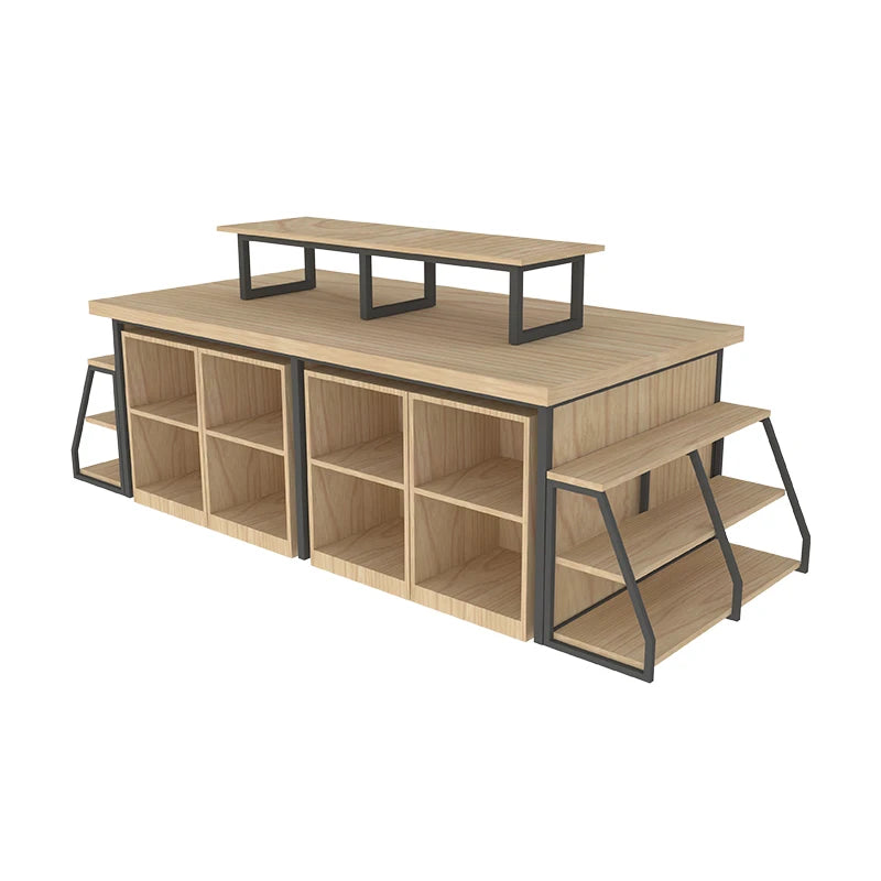 Professional Supermarket Shelving Fashion Accessories Double-Sided Metallic Light Duty Rack - Customizable for Wholesale
