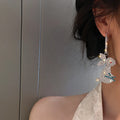 2025 Crystal natural diamond earring studs for women rhinestone hoop earrings anime