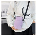 2024 Trendy Unisex Crossbody Messenger Bag Simple Foreign Style With Candy Pattern Fashionable Mobile Phone Shoulder Bag