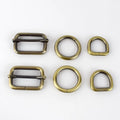 Deepeel F4-6 20/25/32/38/50mm Bag Parts Accessories Handbag Strap Adjuster Slider O D Ring Buckle
