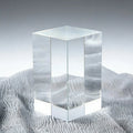 Wholesale High Quality K9 Crystal Blank Cube Custom Laser Engraved 3d Photo Crystal Glass Cube for Engraving