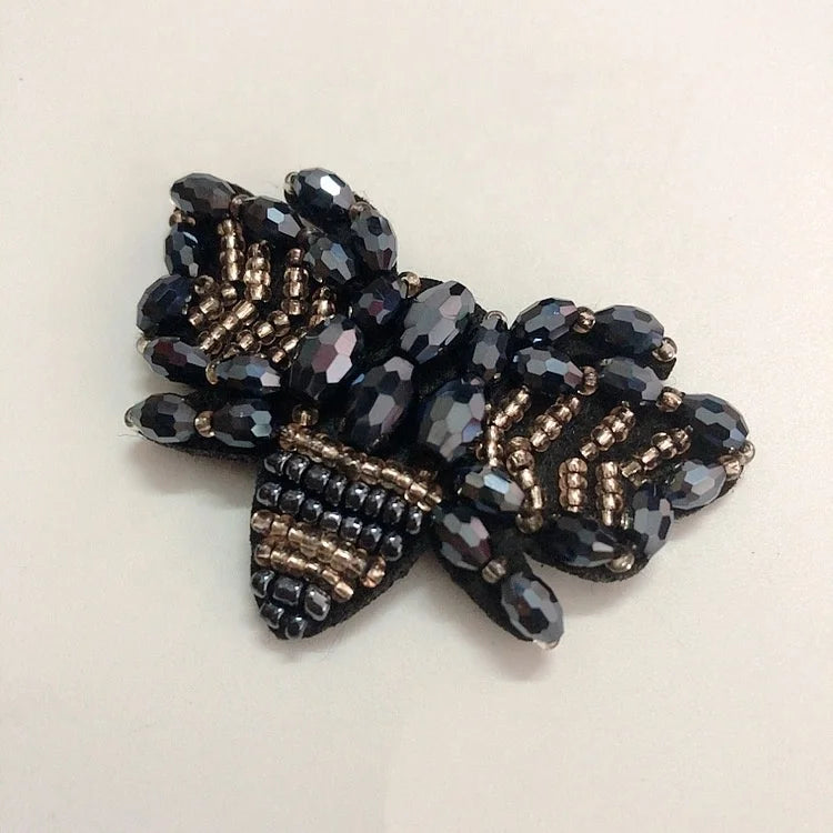 Exquisite Handmade Rhinestone Patches butterfly Diy Accessories LT9311