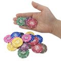 Hot Selling 10g Ceramic Poker Chips Golf Tournament Size 39 43 45 46 50 52mm Any logo Design Factory Custom for Casino Game