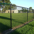 PVC Coated Chain Link Fence Galvanized Cyclone Wire Mesh Used for Baseball Fields Crowd Control Nature 3D Modelling Included