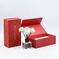 Private Label Empty Glass fragrance Air Freshener Car Diffuser Bottle with Cardboard Packing Paper Gift Box