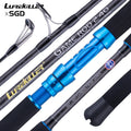 Lurekiller Carbon Boat Fishing Rod 2.4m FAST Action 2 Section Saltwater Jigging Rod for Snapper & Bass