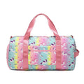 Unicorn Duffle Bags Casual Sports Travel Bag Backpack for Kids Duffle Overnight pink Gym Women Travel Bag